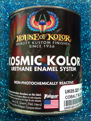 House of Kolor UK05 Kandy Cobalt Blue Kosmic Kolor 1 Quart - Kustom Paint Supply