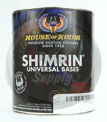 House of Kolor S2-26 White Shimrin Universal Solid Basecoat 1 Gallon - Kustom Paint Supply