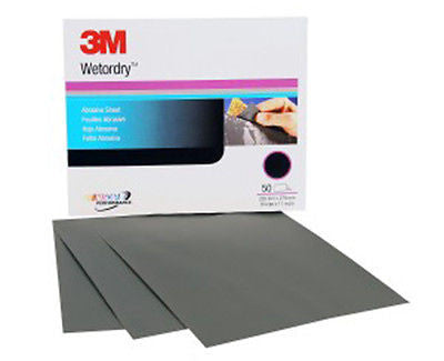 3M 02020 Wetordry Microfine 2000 Grit Sand Paper - Kustom Paint Supply