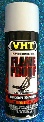 VHT SP117 Exhaust Flameproof Paint Flat Aluminum High Temp 11 oz - Kustom Paint Supply