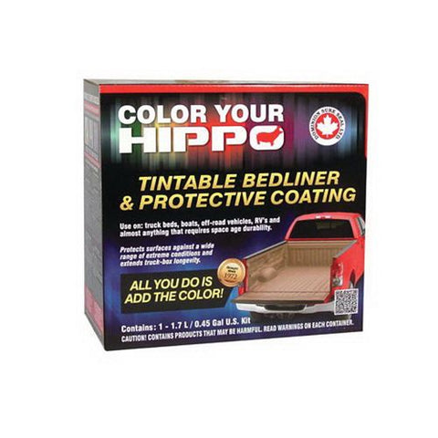 Dominion Sure Seal BCYH Color Your Hippo Bed Liner Kit Half Gallon Kit
