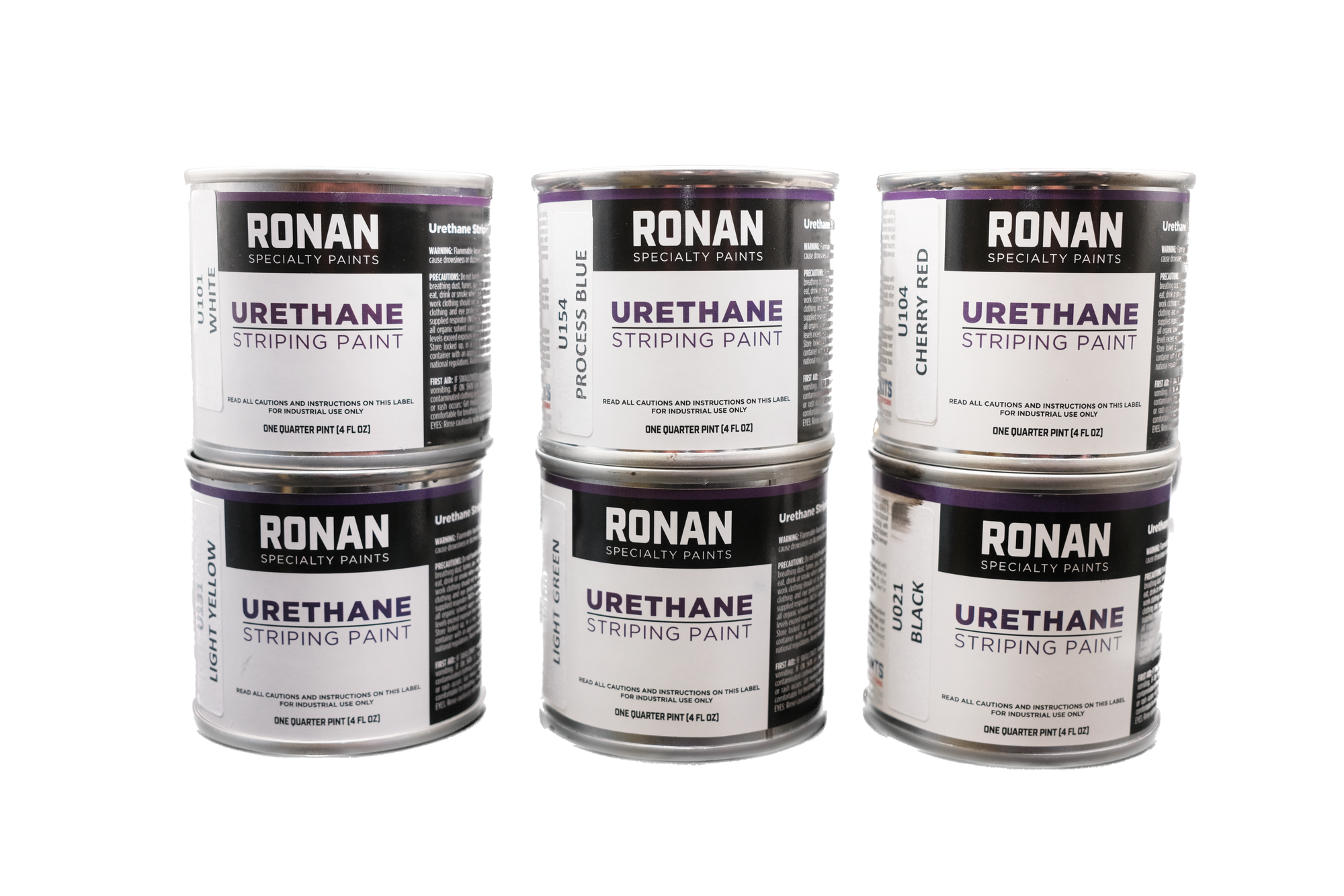 Pinstriping Kit Ronan Urethane 6 Piece Lettering Enamel Kit with Supplies