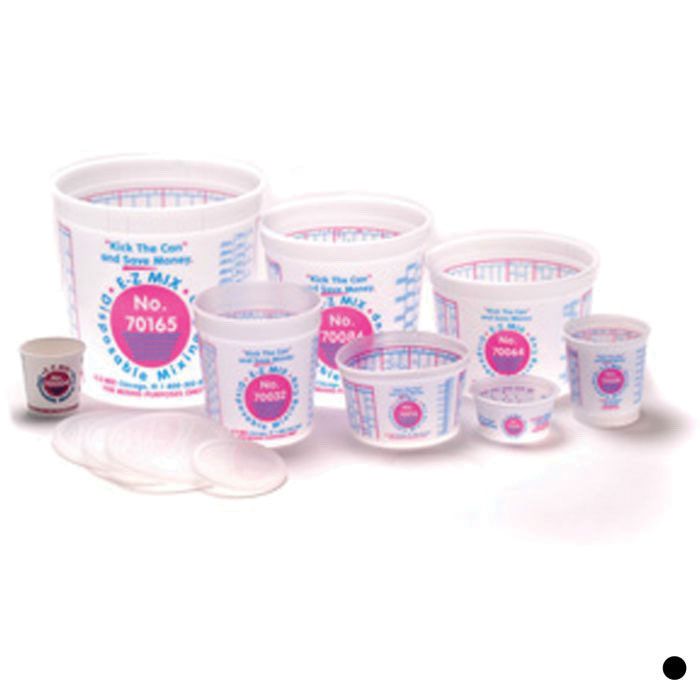 E-Z Mix® 70004 Disposable Mixing Cup, 0.25 pt