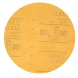 3M 00972 P500 Hookit 6" Gold Film 216U - 1 Box (100 sheets)