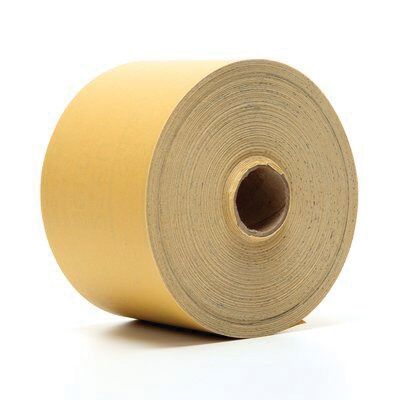 3M 02589 Stikit 500 Grit Continuous Abrasive Gold Sheet Roll