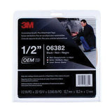 3M 06382 Automotive Acrylic Plus Attachment Tape Black