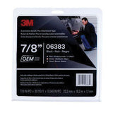 3M 06383  Automotive Acrylic Plus Attachment Tape  Black