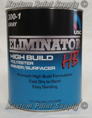 USC High Build Polyester Primer Surfacer Gray GALLON 300-1 - Kustom Paint Supply