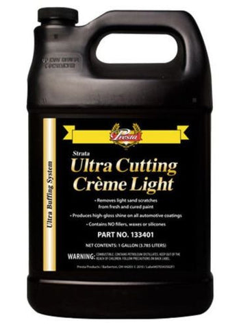Presta 133401 Ultra Cutting Cream Light Gallon - Kustom Paint Supply