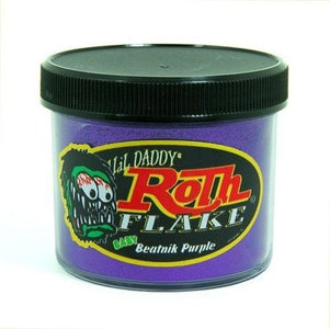 2oz - Lil' Daddy Roth Metal Flake - Beatnik Purple - Kustom Paint Supply