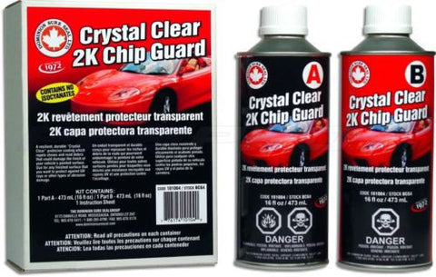 Dominion Sure Seal BCG4 Crystal Clear 2K Chip Guard Quart Kit - Kustom Paint Supply
