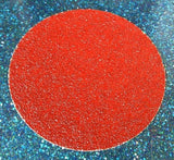 INDASA 600-36  6" Red Sticky Back DA 36 Grit Sandpaper 1 Sheet - Kustom Paint Supply