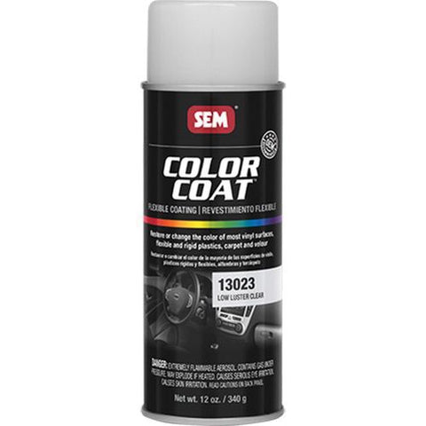 SEM Low Luster Clear Color Coat 13oz Aerosol - 13023