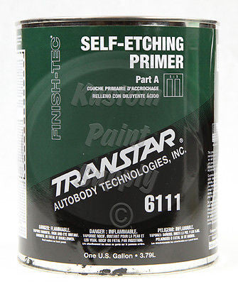 TRANSTAR 6111 Self Etching Primer gallon - Kustom Paint Supply