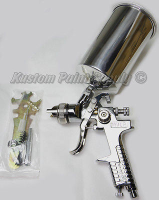 3.0 Tip HVLP Spray Gun for Gel Coat, Primer, Metal Flake - Kustom Paint Supply