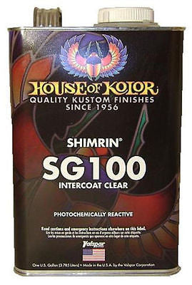 House of Kolor SG100 Shimrin Intercoat Clear 1 Gallon - Kustom Paint Supply