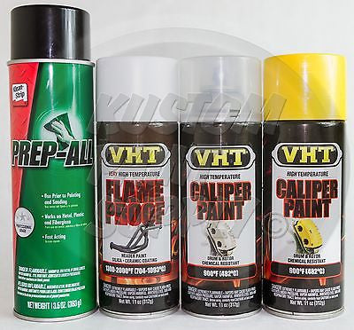 1 Kit - VHT - Bright Yellow Caliper Drum Paint ESW362, SP118, SP730, SP738 - Kustom Paint Supply