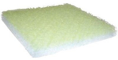 Paint Spray Booth Exhaust Filter Pad, 20 x 20 x 2.5(50/Case) 15 Gram