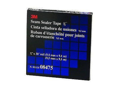 08475 3M Seam Sealer Tape Black Roll - Kustom Paint Supply