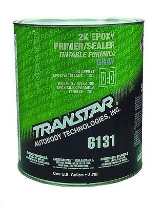 TRANSTAR 6131, 6141, 6714 2k Epoxy Gray Primer / Sealer  1Gal Kit - Kustom Paint Supply