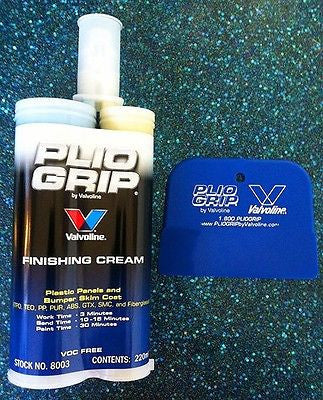 PLIOGRIP 8003 Finishing Cream  Plastic Bond and Repair 220ml Cartridge - Kustom Paint Supply