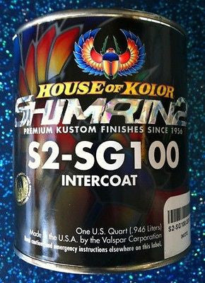 House of Kolor C2C-SG100 Shimrin2  Intercoat Clear  1 Quart - Kustom Paint Supply