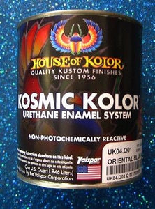 House of Kolor UK04 Kandy Oriental Blue Kosmic Kolor 1 Quart - Kustom Paint Supply