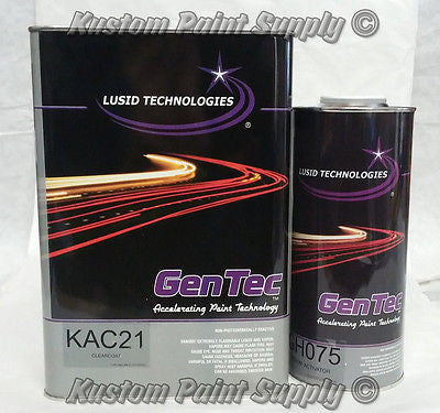 GenTec Clearcoat KAC21 Clearcoat Kit GALLON 4:1 Ratio - Kustom Paint Supply