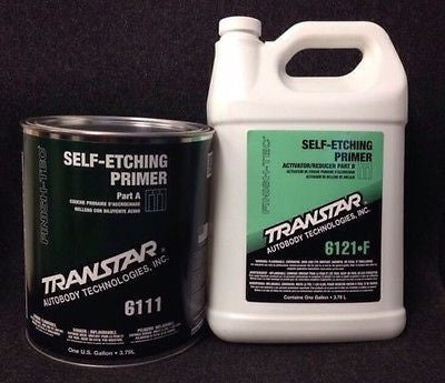 TRANSTAR 6111/6121-F Self Etching Primer Gallon Kit - Kustom Paint Supply