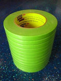 3M 26332 1/2'' Scotch  Performance Masking Tape 233+ - Green 1 Sleeve/12 Rolls - Kustom Paint Supply