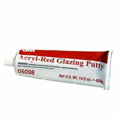 3M 05098 Acryl Red Glazing Putty - Kustom Paint Supply