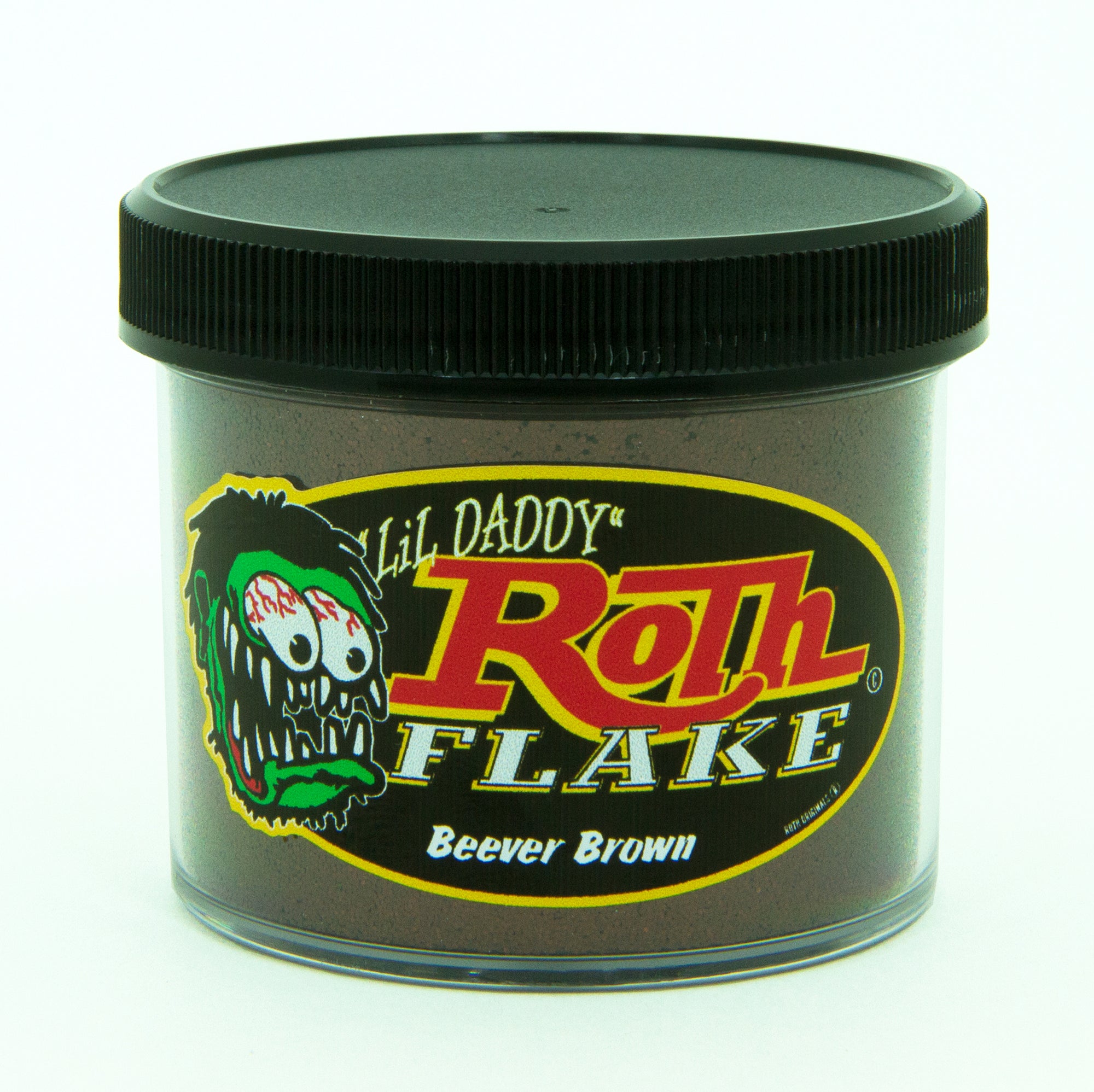 2oz - Lil' Daddy Roth Metal Flake - Beever Brown