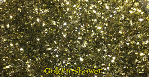 2oz - Lil' Daddy Roth Metal Flake - Gold'n Shower