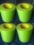 3M 26332 1/2'' Scotch  Performance Masking Tape 233+ - Green  1 Case/48 Rolls - Kustom Paint Supply