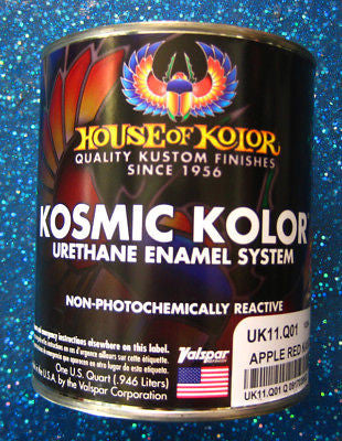 House of Kolor UK11 Kandy Apple Red Kosmic Kolor  1 Quart - Kustom Paint Supply