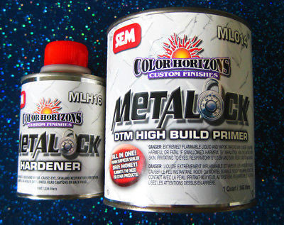 SEM Color Horizons METALOCK DTM High Build Primer KIT ML014 and MLH16 - Kustom Paint Supply