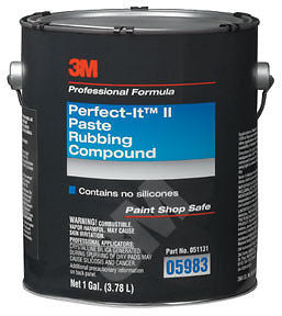 3M 05983 Perfect-It II - Rubbing Compound  1Gal. - Kustom Paint Supply