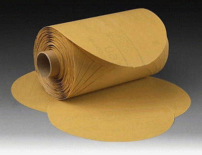 3M 1438 Stikit 220 Grit Gold Abrasive Disc - Kustom Paint Supply