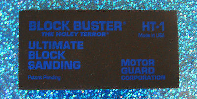 Motor Guard HT-T Holey Terror Sanding Block - Kustom Paint Supply