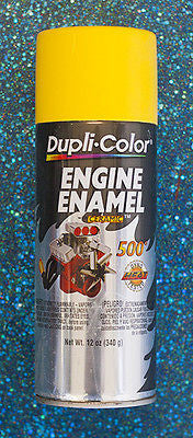 Dupli-Color Engine Enamel Paint DM1642 -  Daytona Yellow - Kustom Paint Supply