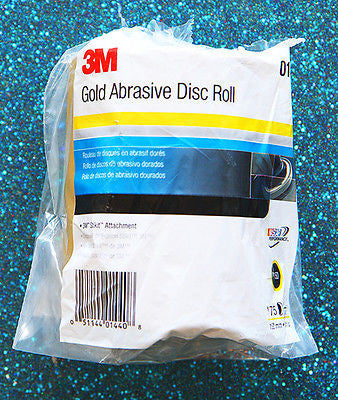 3M 1438 Stikit 220 Grit Gold Abrasive Disc - Kustom Paint Supply