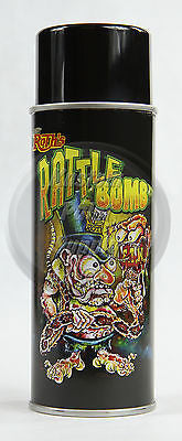 Lil' Daddy Roth Rattle Bomb Flake - Bad Azzz Blue - 12oz Aerosol - Kustom Paint Supply