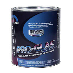 USC 25050 PRO-GLASS FIBERGLASS BODY FILLER  1 Gallon w/ Hardener - Kustom Paint Supply