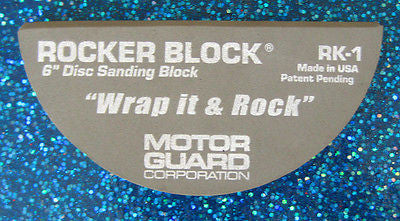 Motor Guard RK-1 Rocker Block 6" Sanding Block - Kustom Paint Supply