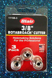 BLAIR 11108 3/8" Rotobroach Cutter (3 Each Pack) - Kustom Paint Supply