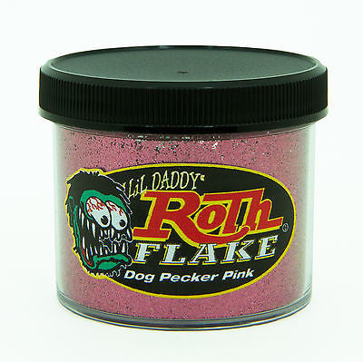 Lil' Daddy Roth Metal Flake Standard Series  Dog Pecker Pink 2oz - Kustom Paint Supply