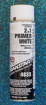 TRANSTAR 4633 2 in 1 Primer White Oxide 15 oz aerosol - Kustom Paint Supply