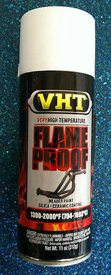 VHT SP118 Exhaust Flameproof Paint Flat White Primer High Temp 11 oz. - Kustom Paint Supply