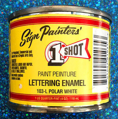 1 Shot Polar White - 103L-QP - Kustom Paint Supply