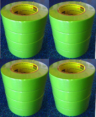 3M 26338 1 1/2'' Scotch- Performance Masking Tape 233+  Green 1 Case/16 Rolls - Kustom Paint Supply